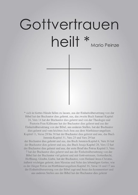 Gottvertrauen heilt