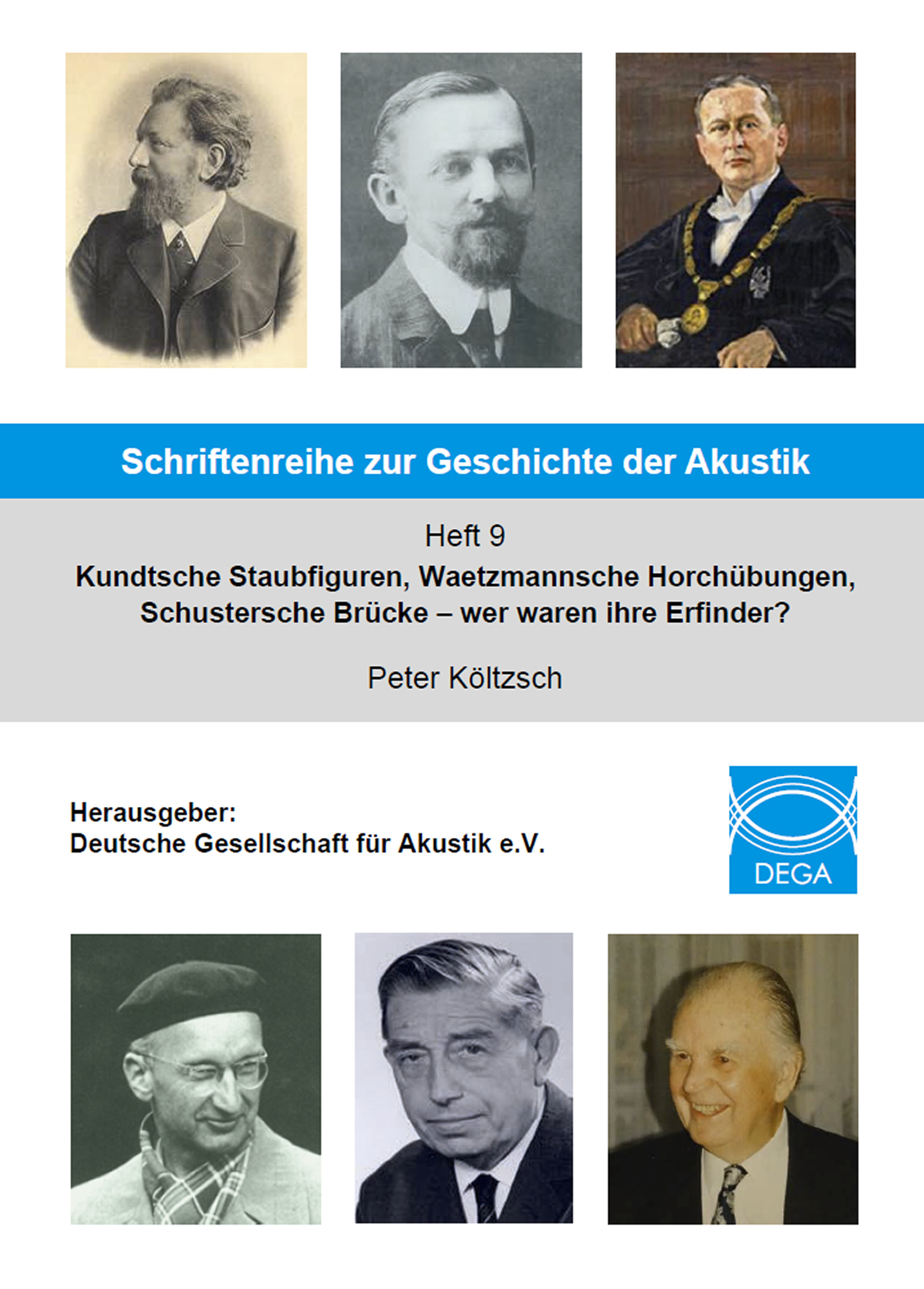 Schriftenreihe zur Geschichte der Akustik – Heft 9