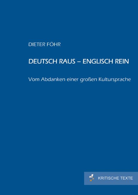 Deutsch raus – Englisch rein